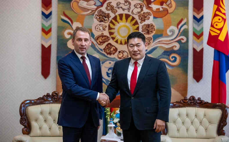 Встреча куратора СФО с полпредом Президента в СФО